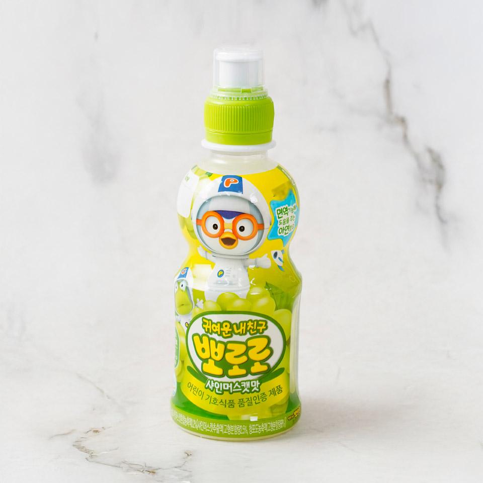 메가마트 팔도 뽀로로 샤인머스캣 235ml - 상품 이미지