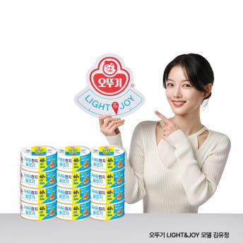 오뚜기 LIGHT&JOY 가벼운 참치 살코기, 135g, 12개 - 상품 이미지