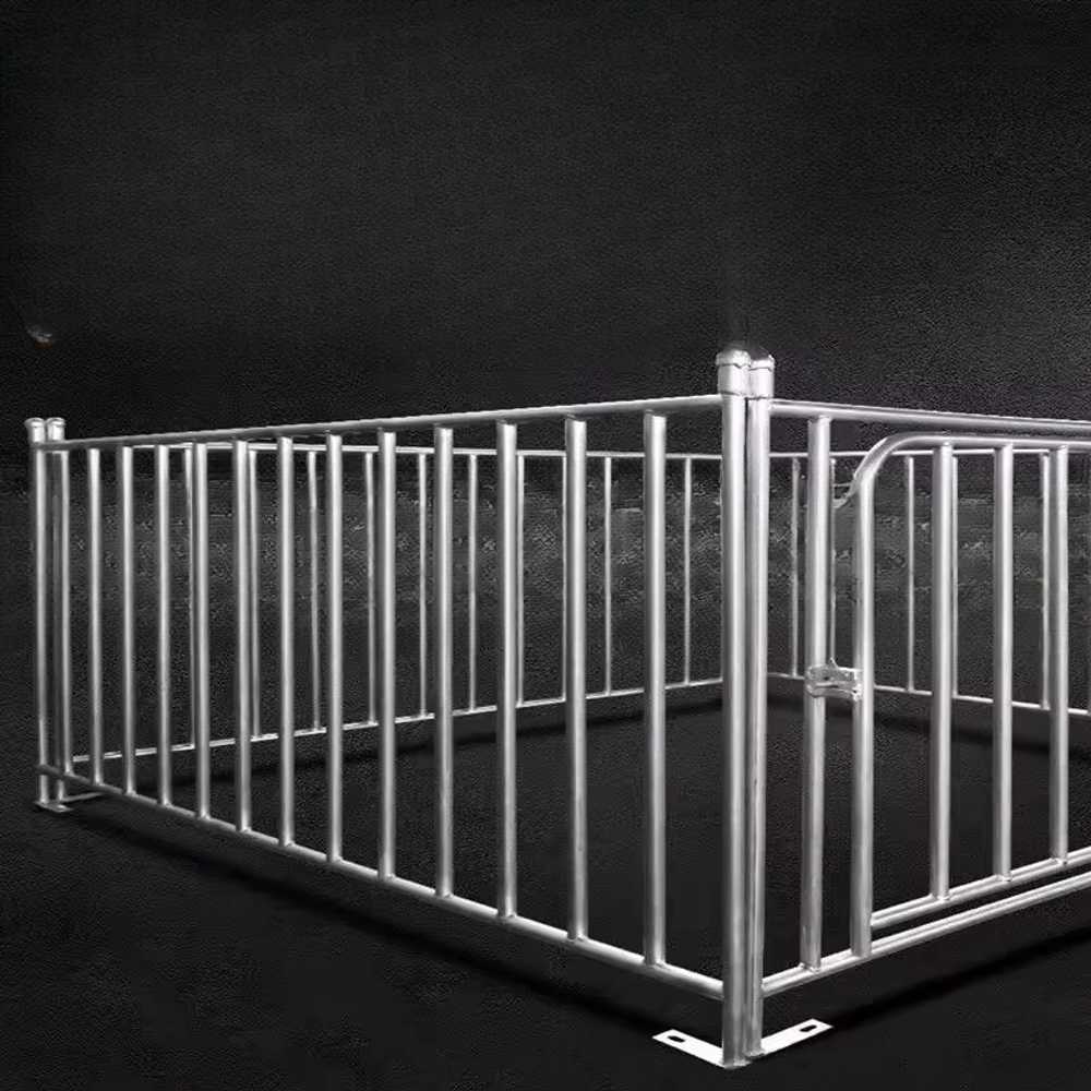 조립식 울타리 펜스 돼지 우리 축산 농가 격리 창살 냉도금 1m x 1m (간격 12cm) - 상세 이미지 2