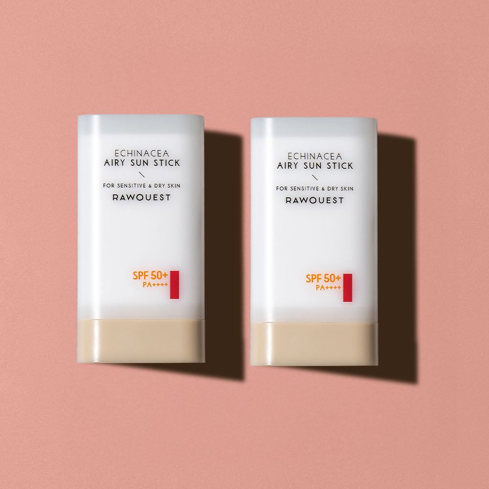 로우퀘스트 에키네시아 에어리 선스틱 (SPF50+ PA++++) 19g, 2개