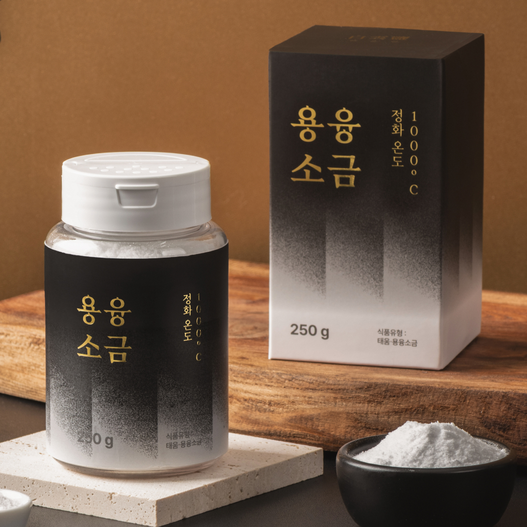 백운염 국내산 프리미엄 용융소금 250g, 1개 - 메인 이미지