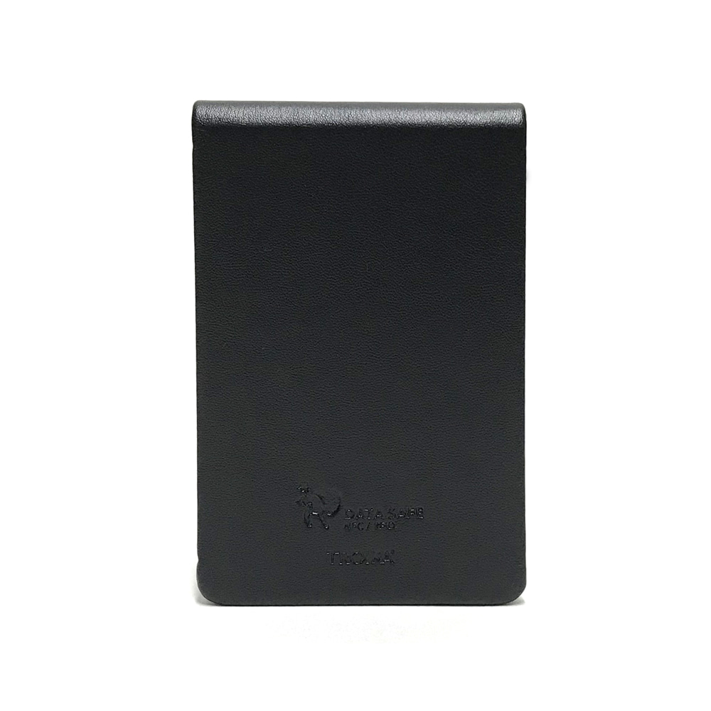 독일 브랜드 트로이카 RFID 차단기능 비즈니스 카드 케이스 블랙 스틸 합성 가죽 블랙(CDC99/LE) - 상세 이미지 5