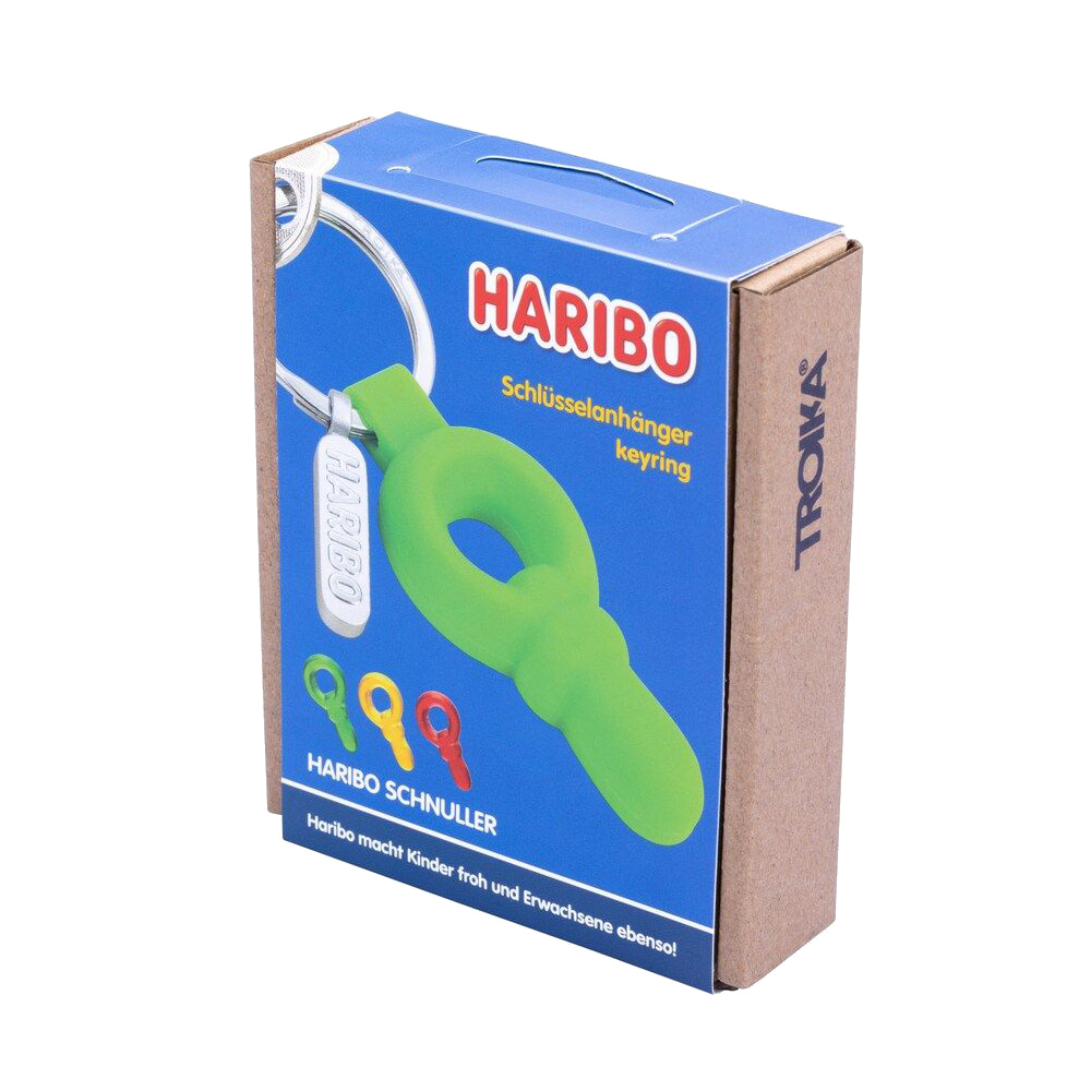 독일 브랜드 트로이카 명품키링 HARIBO 슈눌러 달콤한 행운의 상징 그린(HB-K04/GR) - 상세 이미지 4