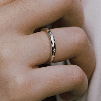 [바이이에르] [925 silver] Star stone simple ring (Silver) BH7R40716W9 이미지 7