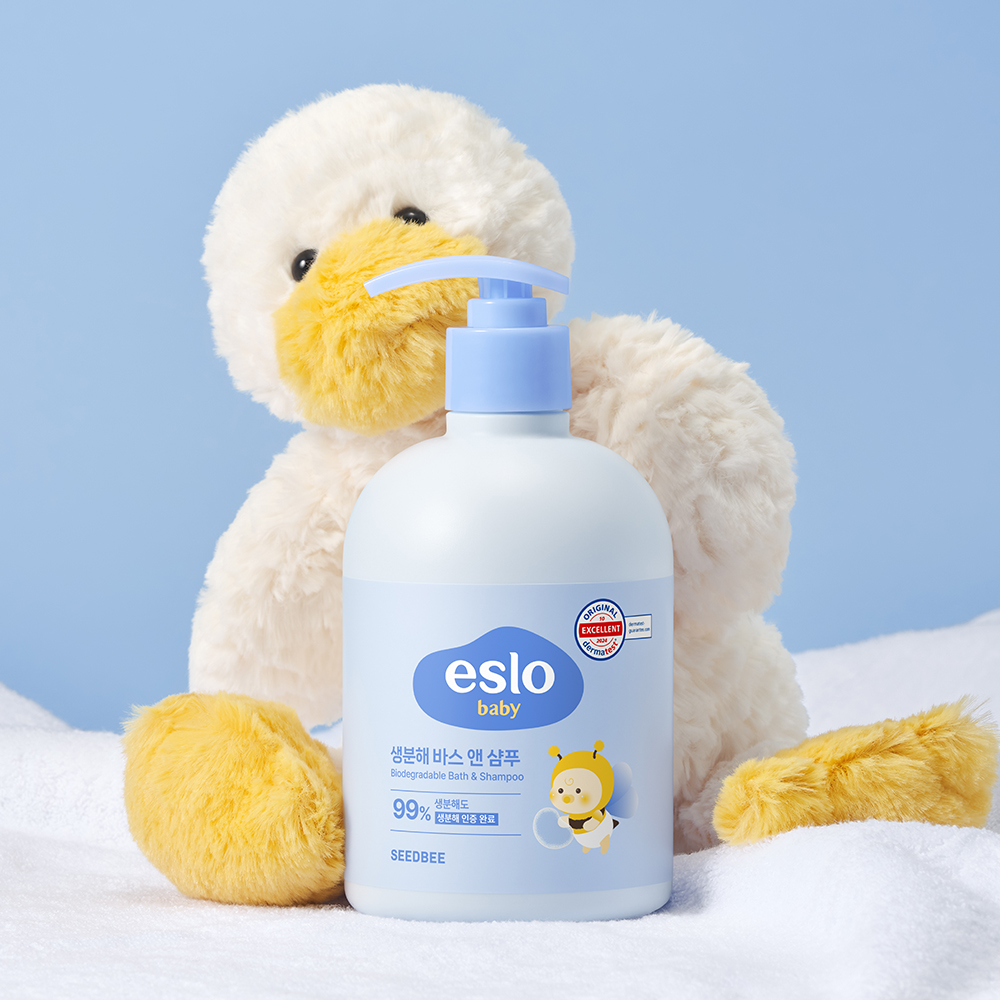 씨드비 이슬로 생분해 베이비 바스 앤 샴푸 500ml - 상세 이미지 3