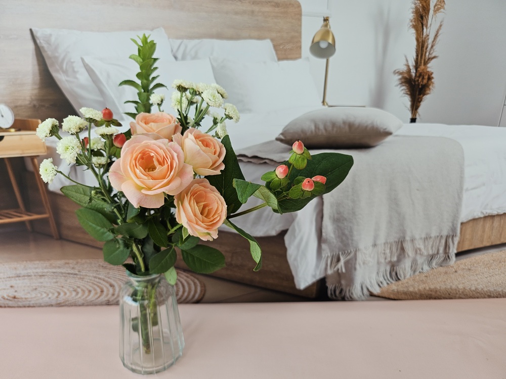 유스풀몰 미니꽃병포함구성 소형 랜덤혼합꽃(3~5줄기) 생화 꽃배달싼곳 이미지 2