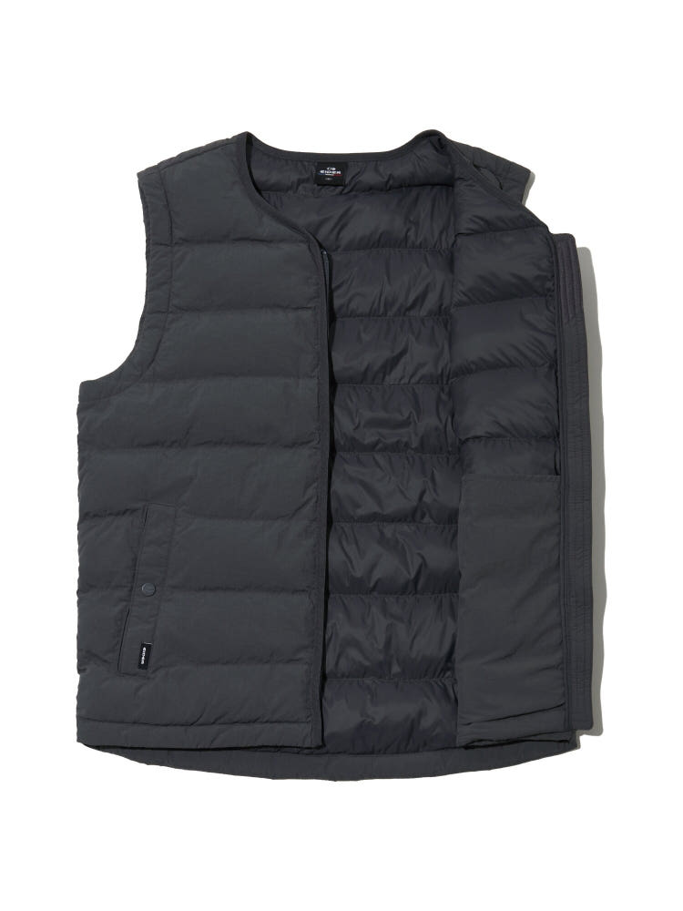 아이더 남성 U넥 경량 패딩 조끼