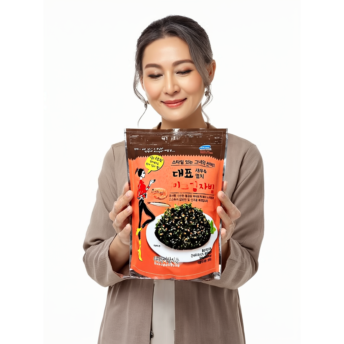 대표식품 미스김 멸치+새우 중포장 자반볶음 가정용 식당식자재 도매가 300g, 5개 이미지 6