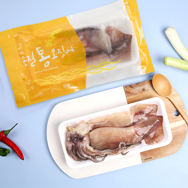 구룡포 손질 통 오징어 개별 소포장 220g x 5팩 총 10마리 홈쇼핑 히트상품 이미지 7