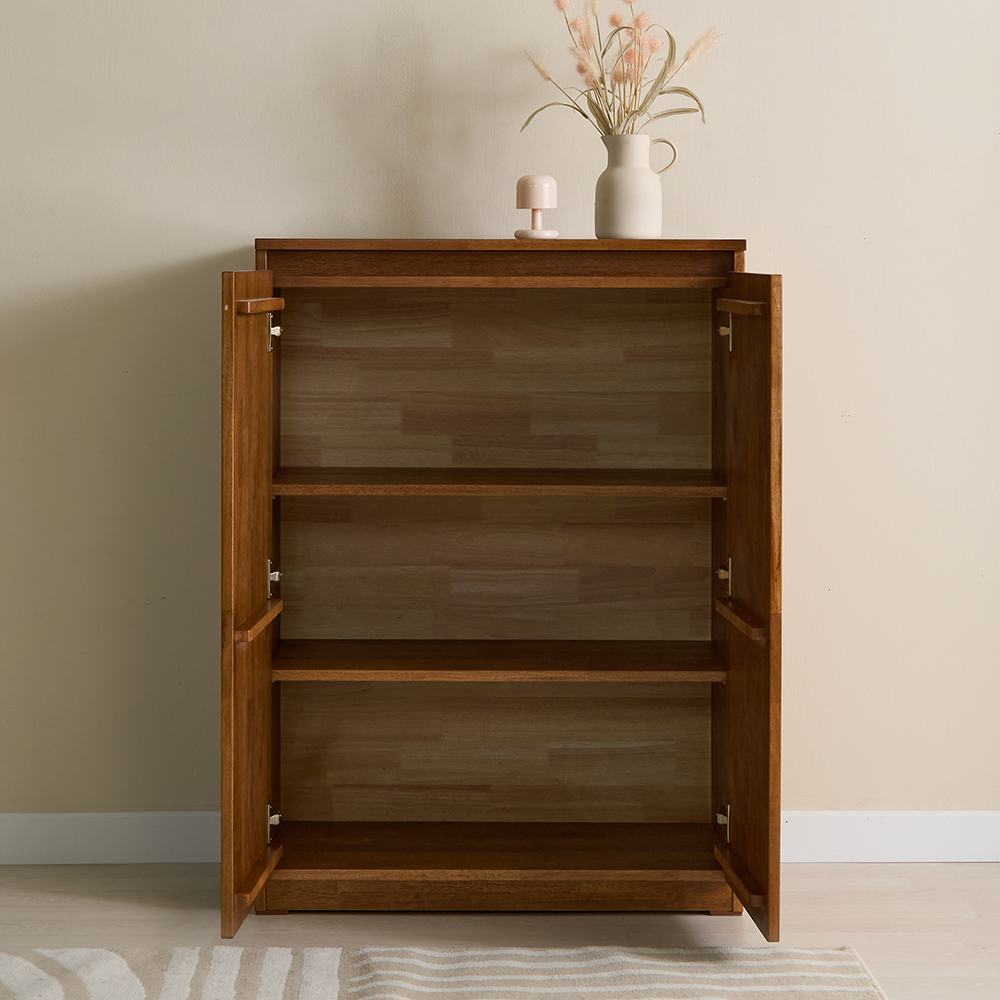 엘브 원목 다용도 안방 거실 수납장 800