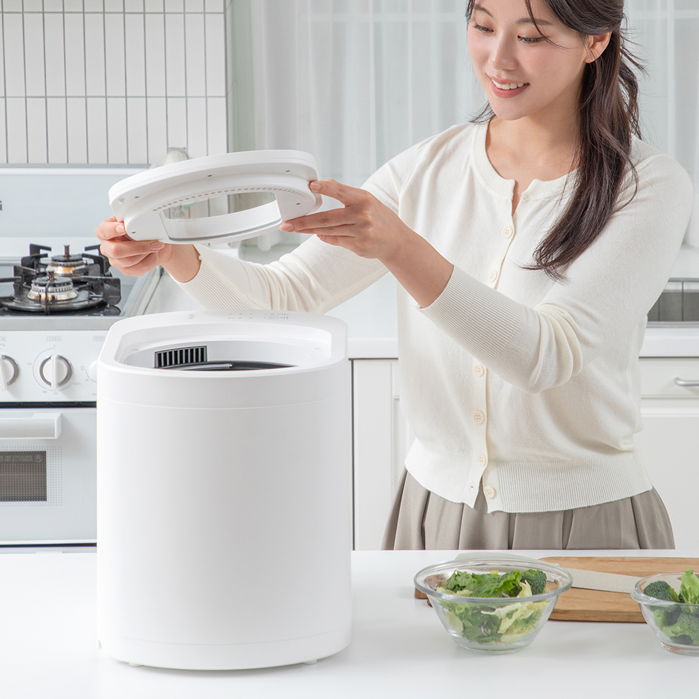 한경희 음식물처리기 가정용 음식물 분쇄기 건조기 쓰레기 음쓰처리기 고급형 대용량 4L 필터패키지