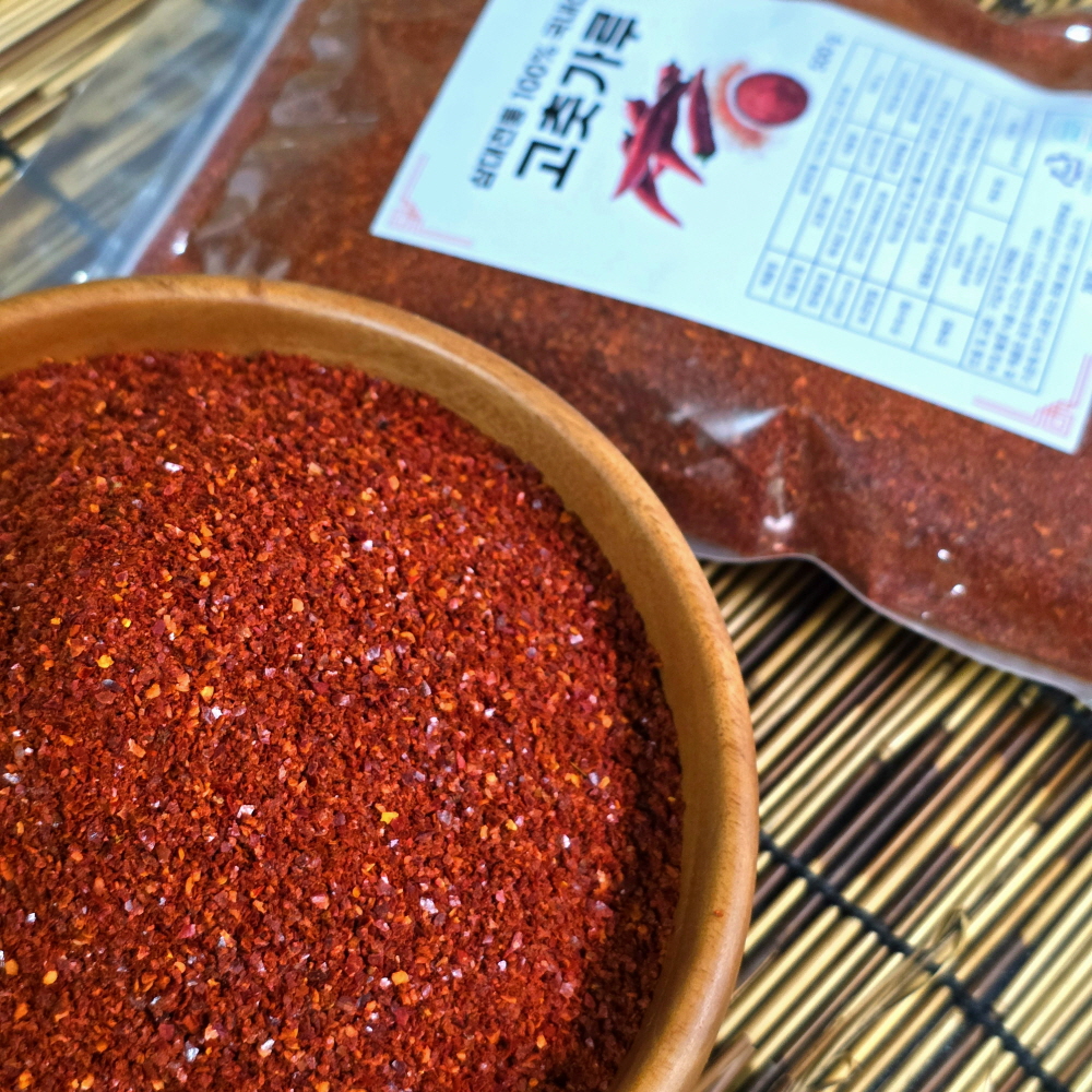 3대전통 국내산 HACCP 고추 고춧가루 보통 매운 김장김치용 조리용 500g~6kg - 상세 이미지 3