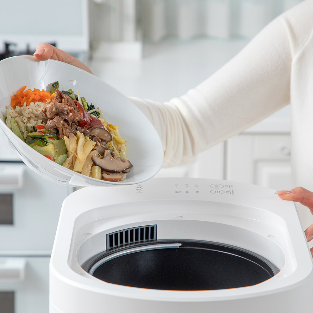 한경희 음식물처리기 가정용 음식물 분쇄기 건조기 쓰레기 음쓰처리기 고급형 대용량 4L 필터패키지