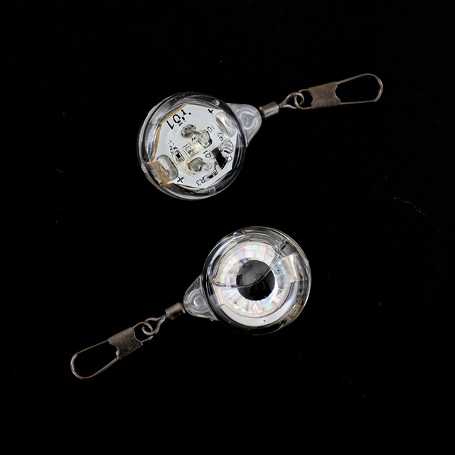 촉촉 LED 왕눈이 눈알 집어등 단색 5컬러 LED 수중램프 갈치 문어 볼락 쭈꾸미 한치 호래기 이미지 4