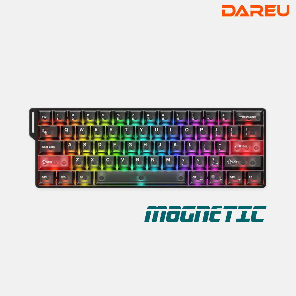 다얼유 COOL60 8K 래피드 트리거 자석축 게이밍 키보드
