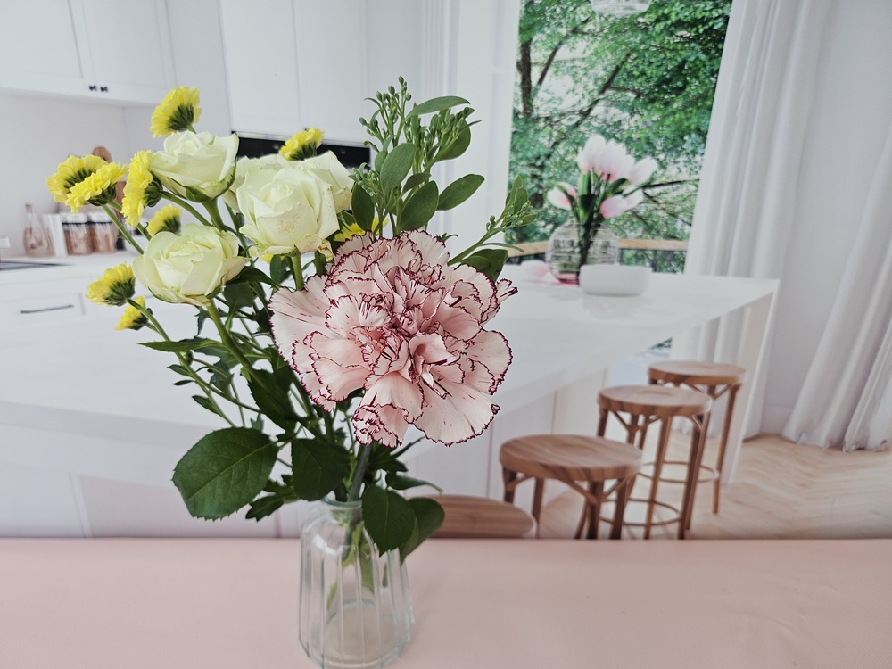 유스풀몰 미니꽃병포함구성 소형 랜덤혼합꽃(3~5줄기) 생화 꽃배달싼곳 이미지 4