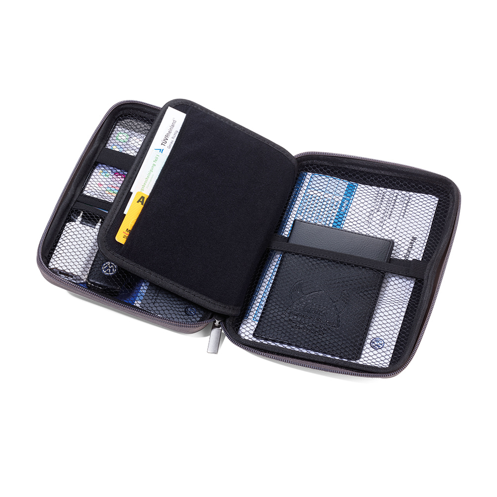 독일 브랜드 트로이카 VW TRAVEL CASE 멀티파우치 그레이(CBO13/GB) - 상세 이미지 3