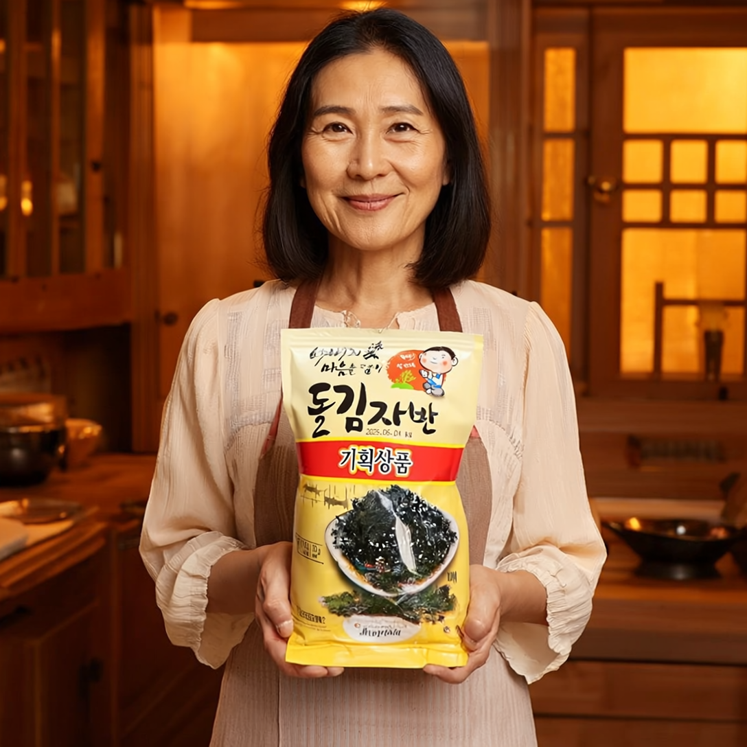명식품본사 돌김자반 [소포장] 반찬 자반볶음 70g, 20개 - 상세 이미지 3