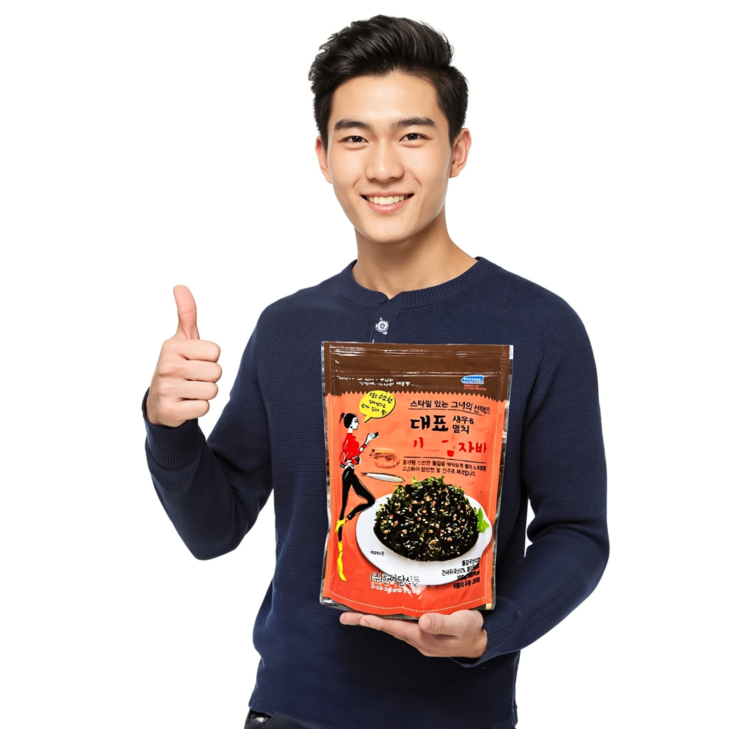 대표식품 미스김 멸치+새우 중포장 자반볶음 가정용 식당식자재 도매가 300g, 5개 이미지 8