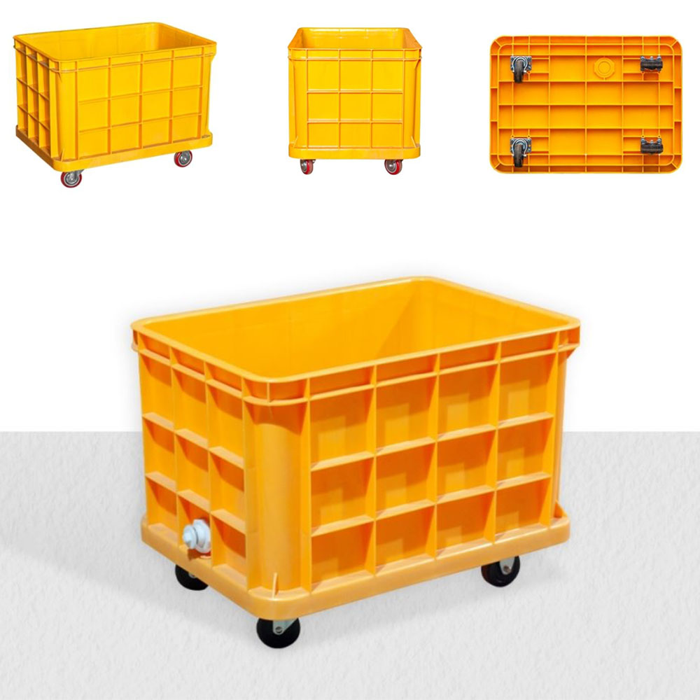 다목적 박스형 핸드카 위생 식품 액체 용기 운반 구루마