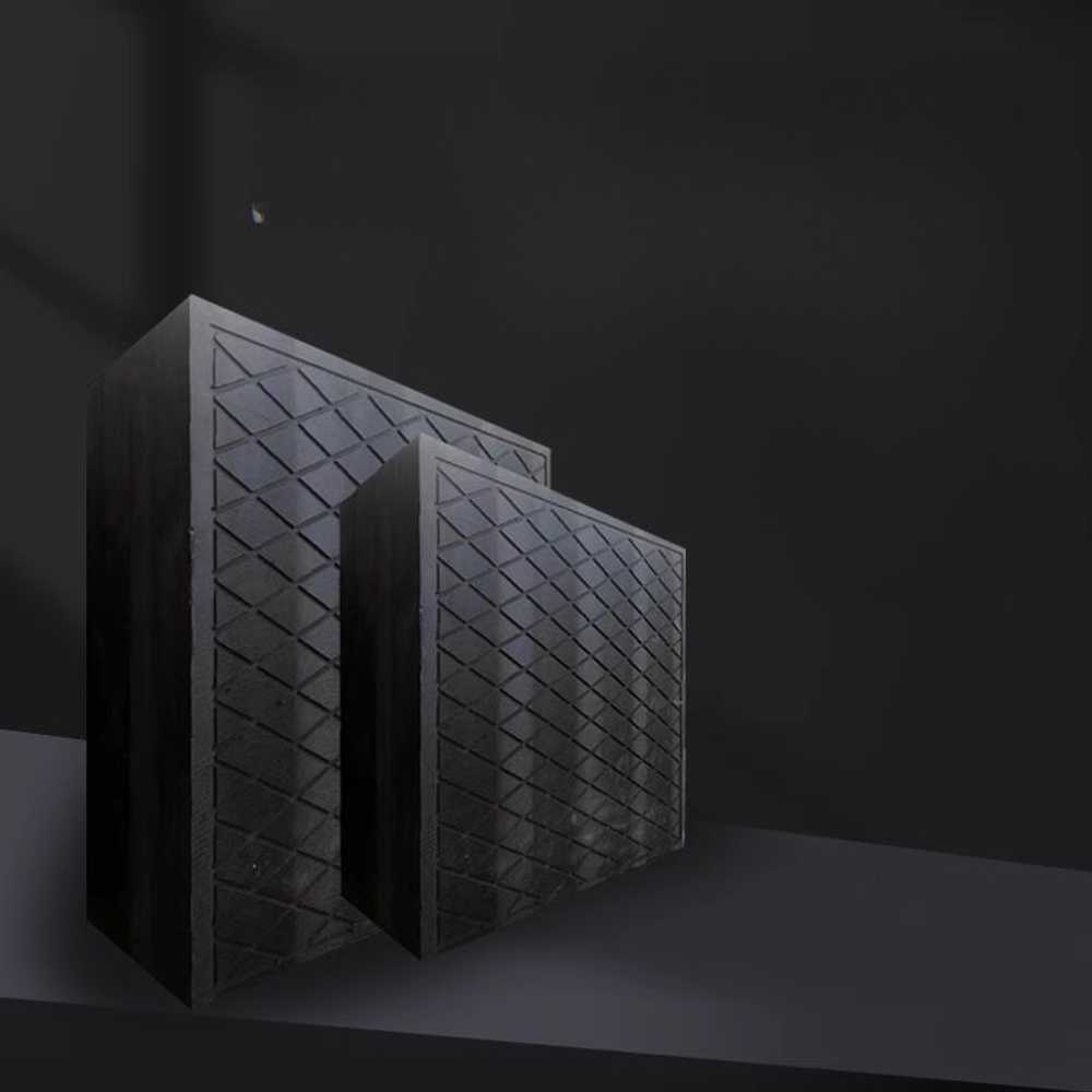 안전 매트 크레인 패드 고강도 충격 흡수 발판 바닥판 300x300x30mm - 상세 이미지 3