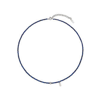 [바이이에르] Pumpkin beads necklace (Lapis lazuli) BH7N4A721WB450 - 상세 이미지 2