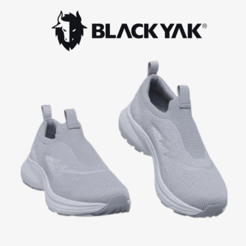 블랙야크 여성 이지 온 발이편하고 폭신한 니트 슬립온 신발 ABYSHXU931