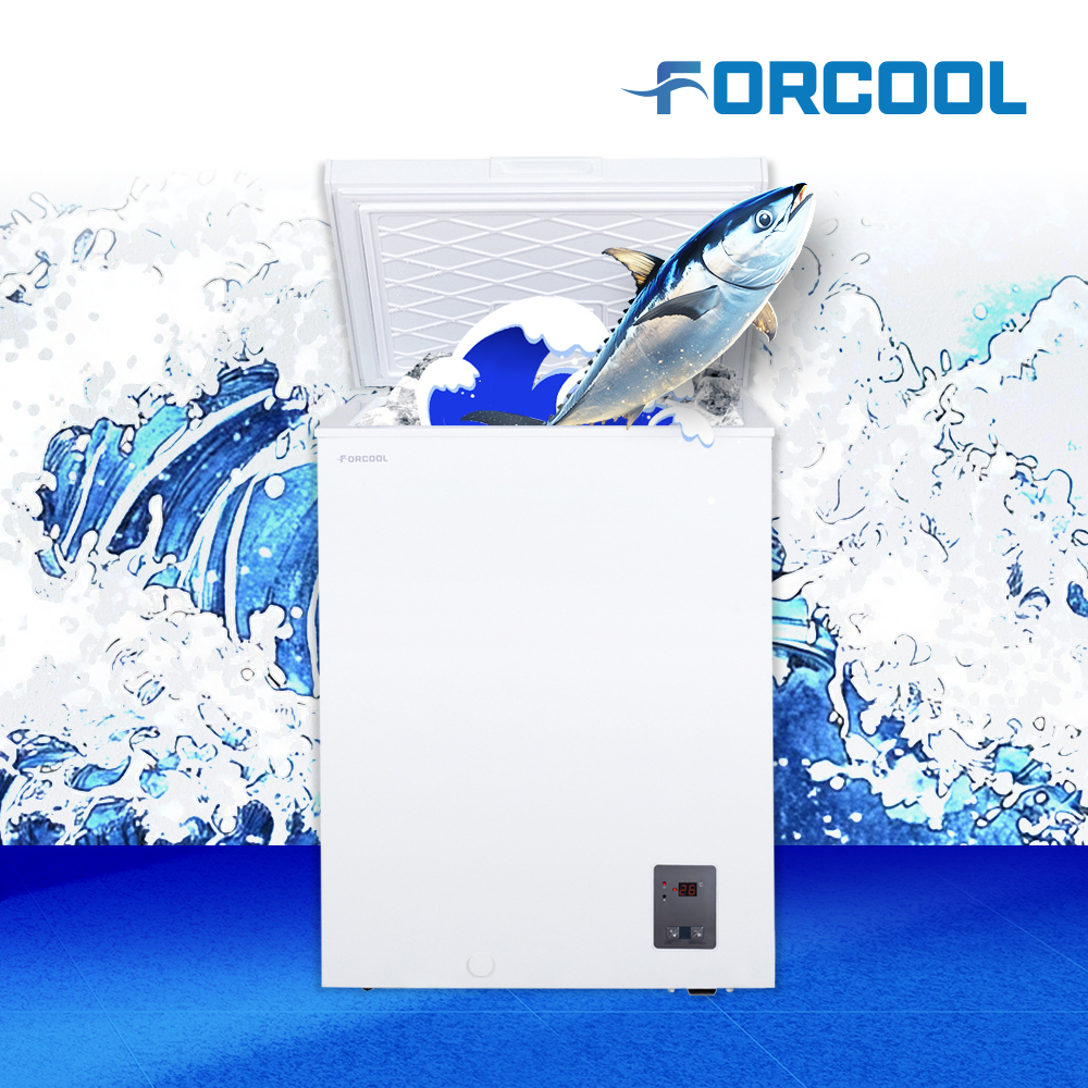 포쿨 참치냉동고 업소용 초저온 구슬 아이스크림 얼음컵 소형 아이스맥주 아이스볼 살얼음 떡 냉장고 142L