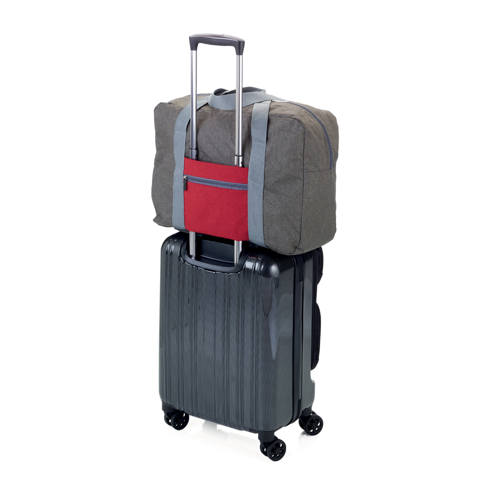 독일 브랜드 트로이카 TRAVEL PACK 접이식 여행백 24L 레드&실버(TRP24/GR) - 상세 이미지 5