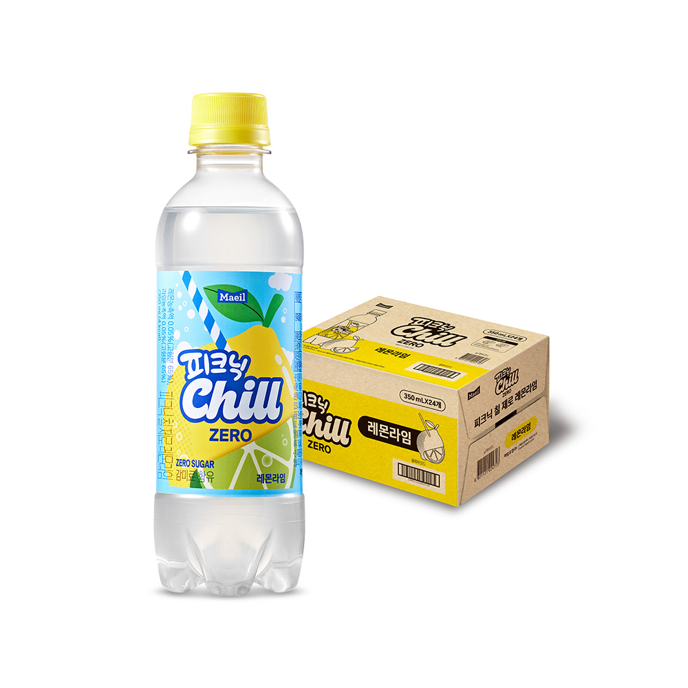 피크닉 칠 CHILL 제로 레몬라임 350ml 24개 - 상세 이미지 2