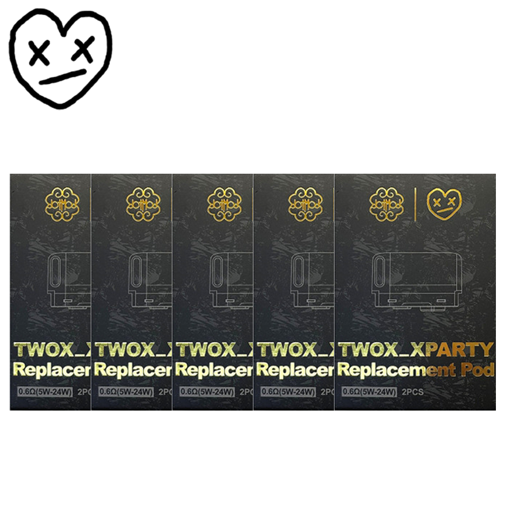 닷모드 닷 투엑스 팟 0.6옴 5팩 코일 내장형 공팟 카트리지