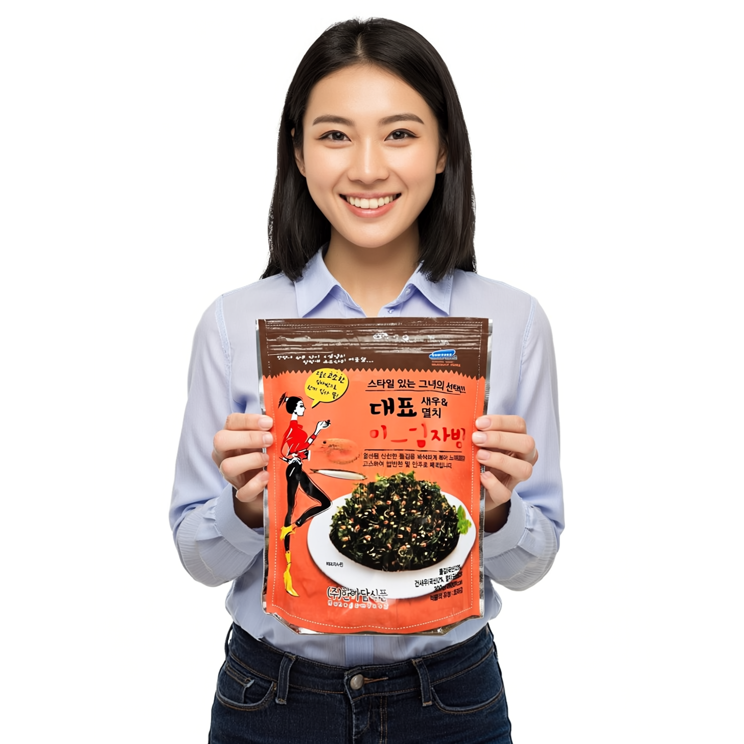 대표식품 미스김 멸치+새우 중포장 자반볶음 가정용 식당식자재 도매가 300g, 1개 - 상세 이미지 4