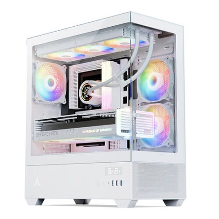 앱코 앱코 U30P 마린+ 디스플레이 (화이트) 온도표시 LCD PC케이스