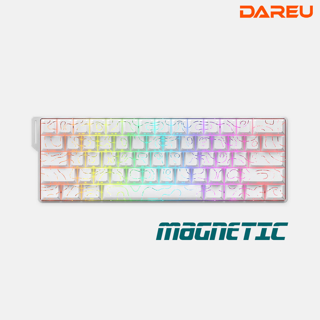다얼유 COOL60 8K 래피드 트리거 자석축 게이밍 키보드