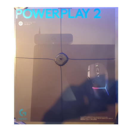 [로지텍G] POWERPLAY 2 무선충전패드 블랙 마우스 충전 패드 GD [로지텍 코리아 정품]