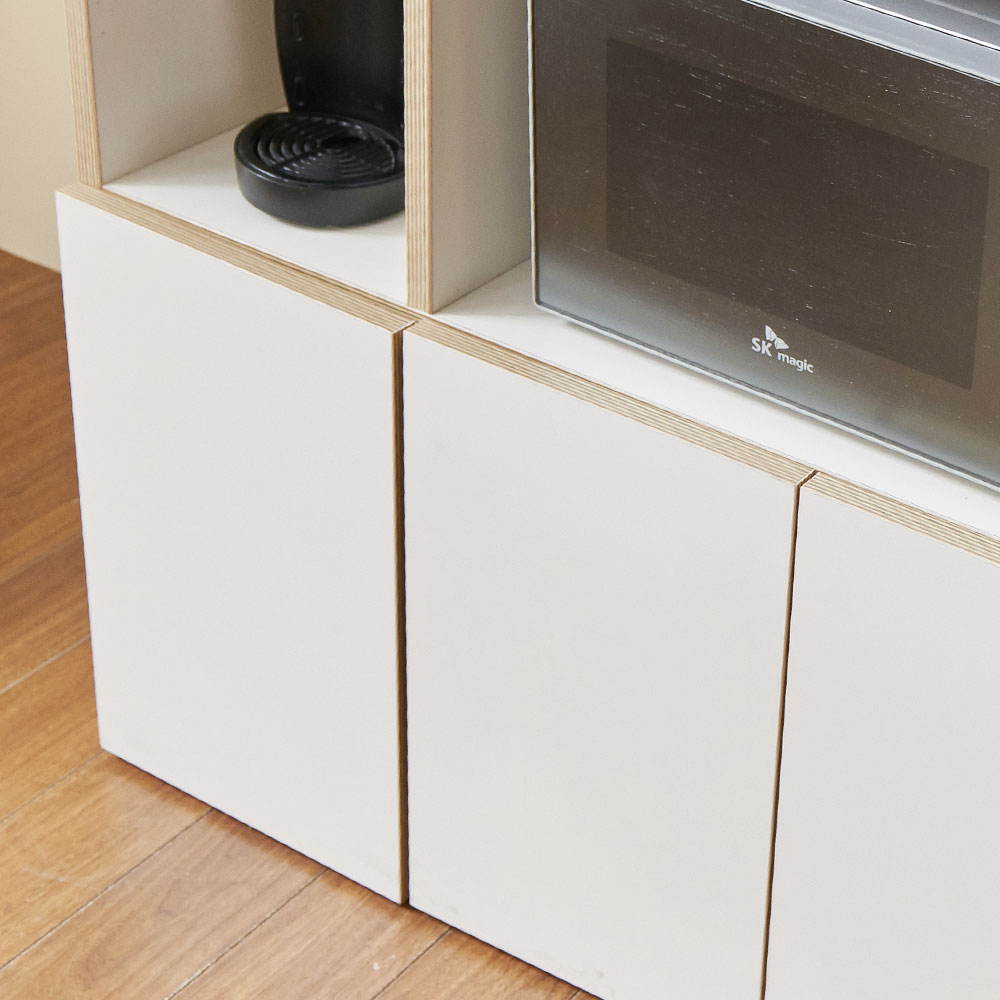 피트 1200 주방 전자 렌지대 밥솥 다이 조리대 밥통 수납장 렌지장