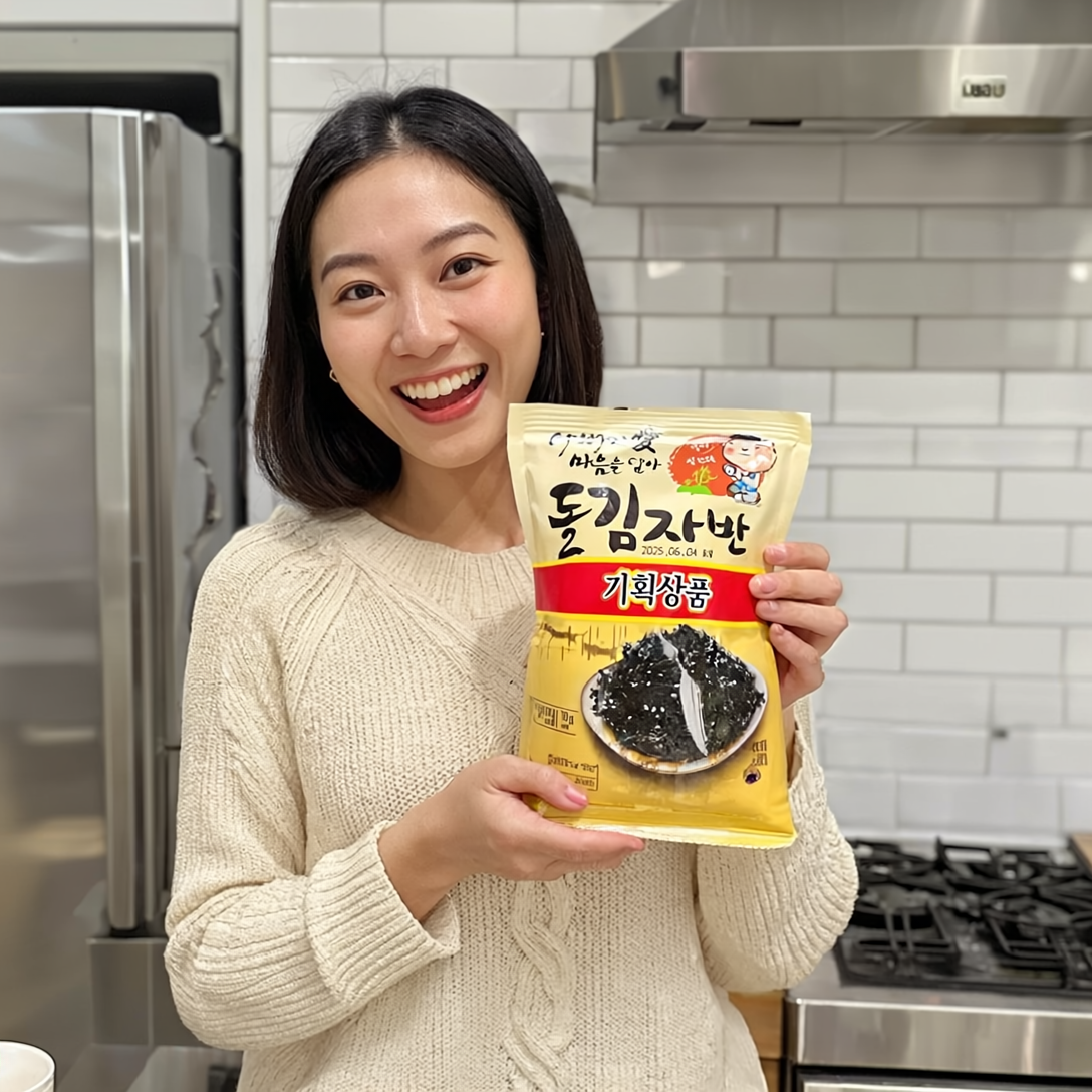 명식품본사 돌김자반 [소포장] 반찬 자반볶음 70g, 20개 - 상세 이미지 5