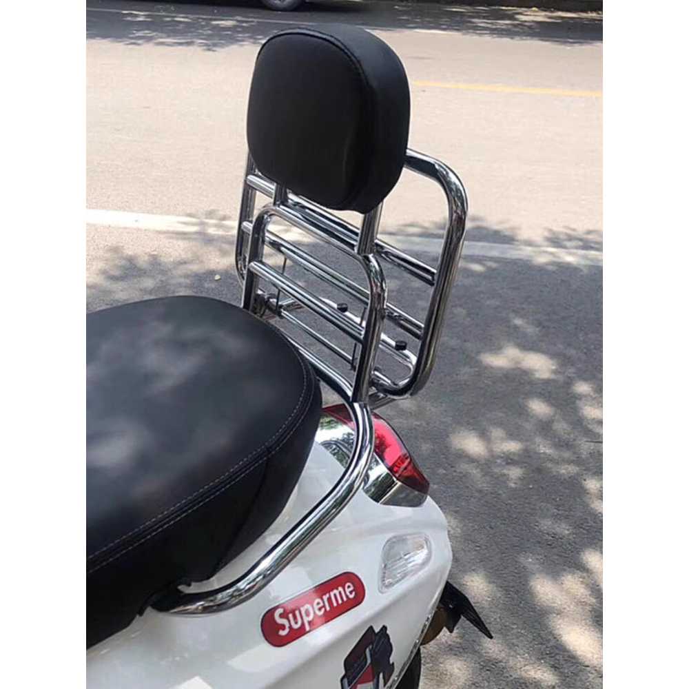리어랙 짐받이 스쿠터 탑박스 로드 짐칸 배달 부속 랙 GTS300 블랙 플랫 - 상세 이미지 3
