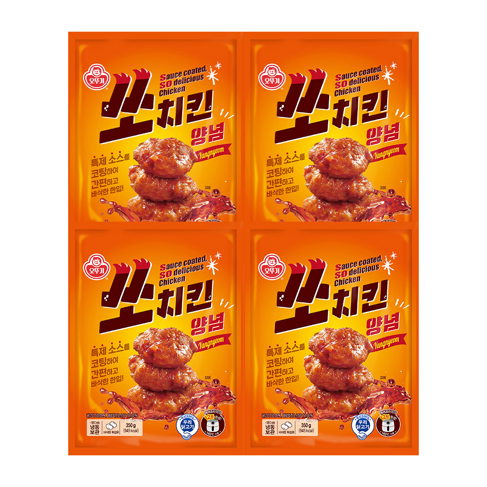 오뚜기 쏘치킨 양념 350g 4개 - 메인 이미지