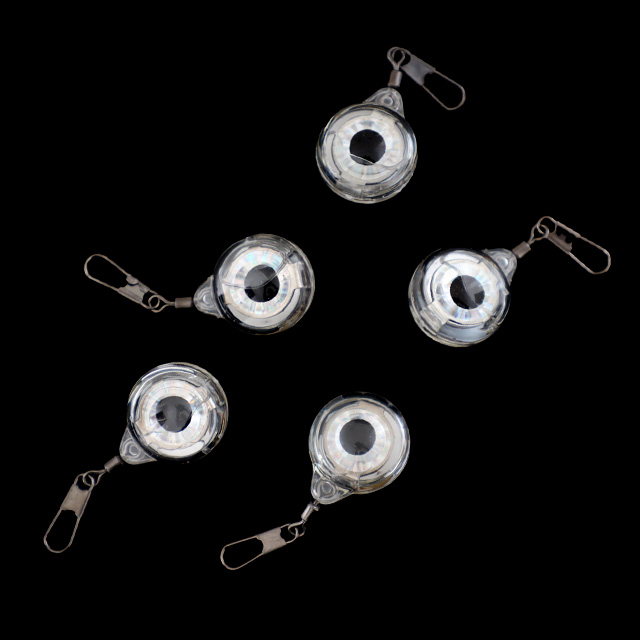 촉촉 LED 왕눈이 눈알 집어등 단색 5컬러 LED 수중램프 갈치 문어 볼락 쭈꾸미 한치 호래기 이미지 3