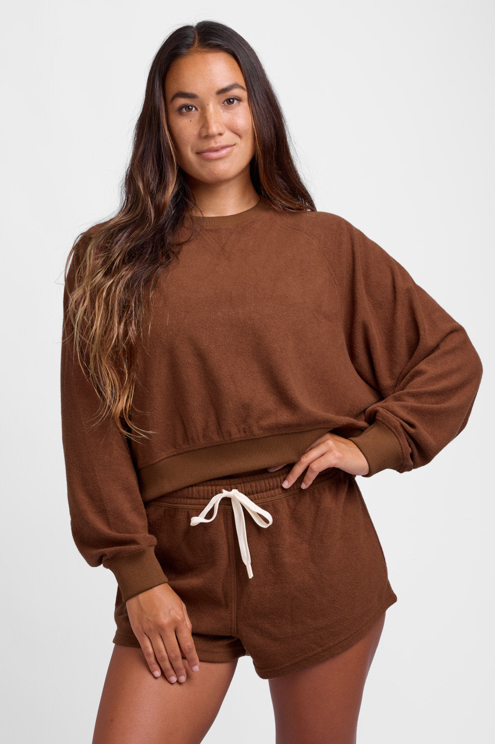 졸린 Maurie Terry Crewneck - Coconut - 상세 이미지 3