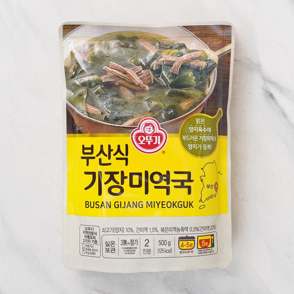 메가마트 오뚜기 부산식 기장미역국 500G - 상품 이미지