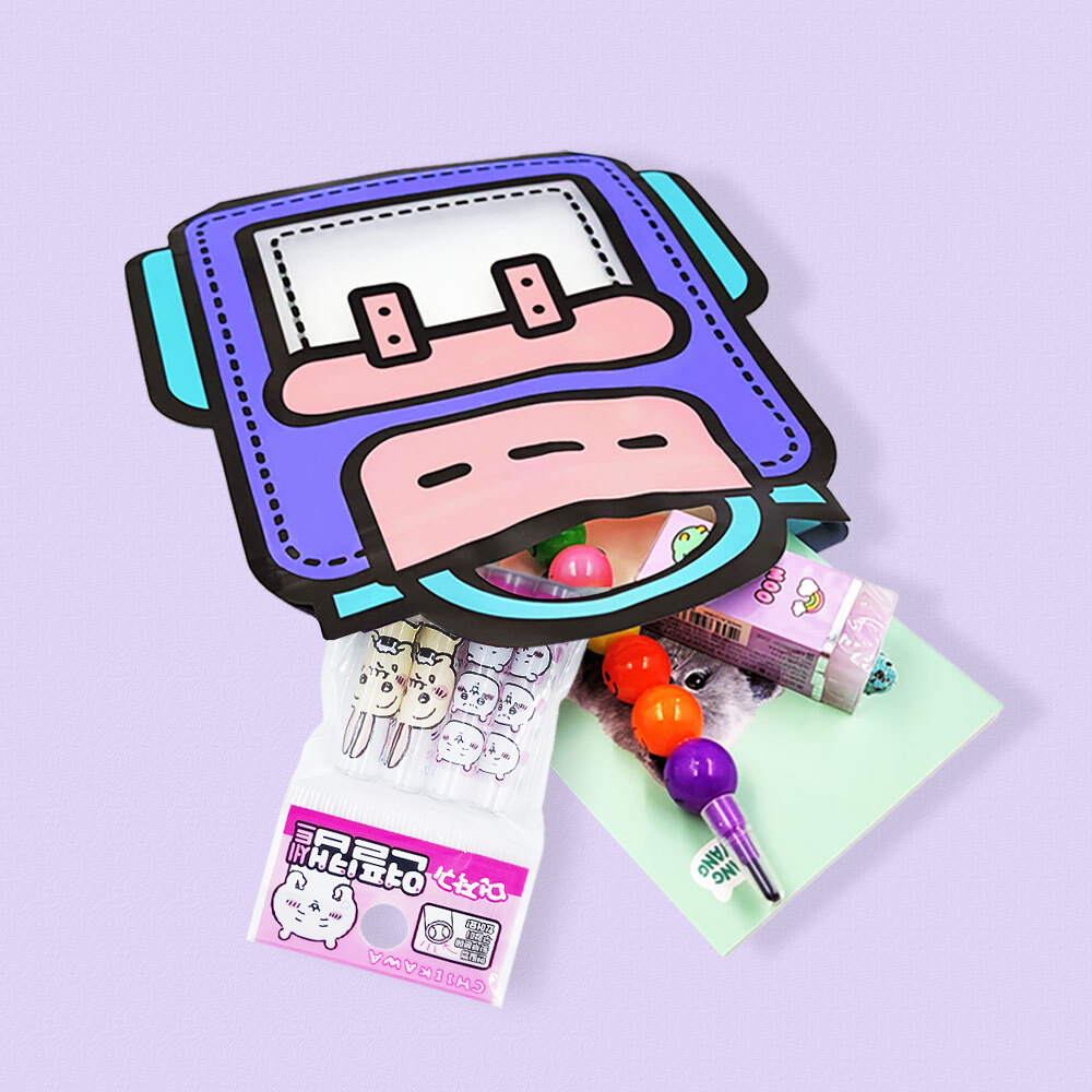 위클 먼위클 문구 구디백 책가방 생일 답례품 먼작귀 치이카와 - 상세 이미지 3