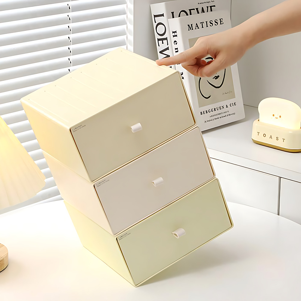 적층설계 모듈 책상정리함 낮은 소형 미니서랍 책상 정리 데스크 오거나이저