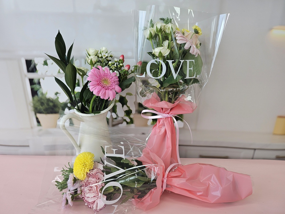 유스풀몰 꽃 정기 구독 생화 택배 꽃배달 미소한다발 1회 이미지 4