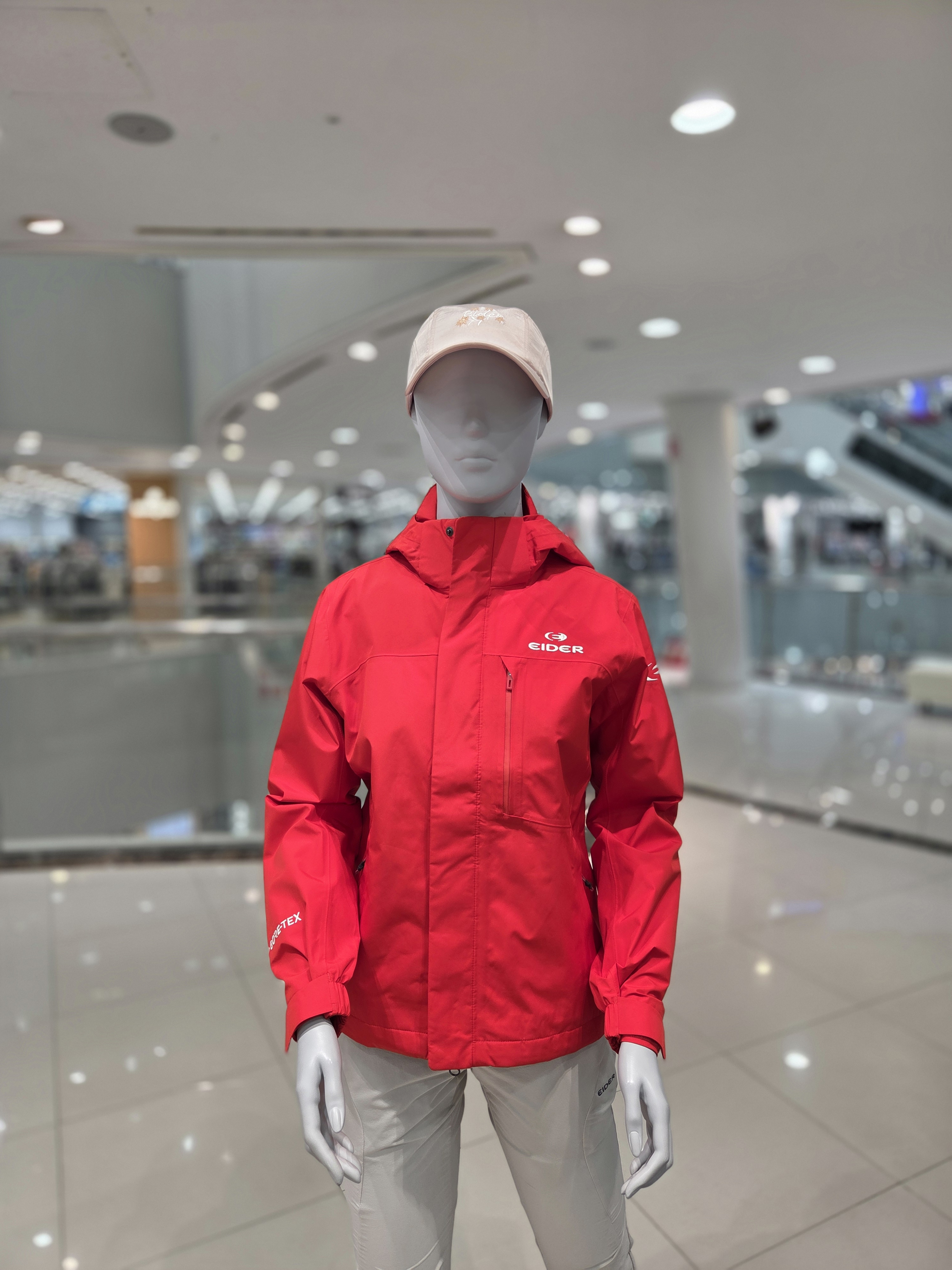 아이더 여성 고어텍스 2L 방수 방풍 바람막이 자켓 헤리티지 WU24732