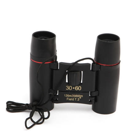 Well 아이코프 30x60 고성능 쌍안경 고배율 미니 망원
