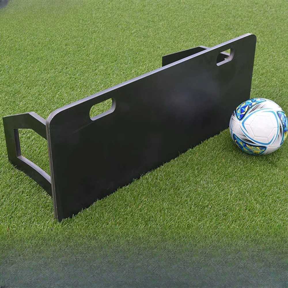 리바운드 보드 축구 패스 셀프 훈련 풋살 연습기 블랙 1000x400x20mm - 상품 이미지