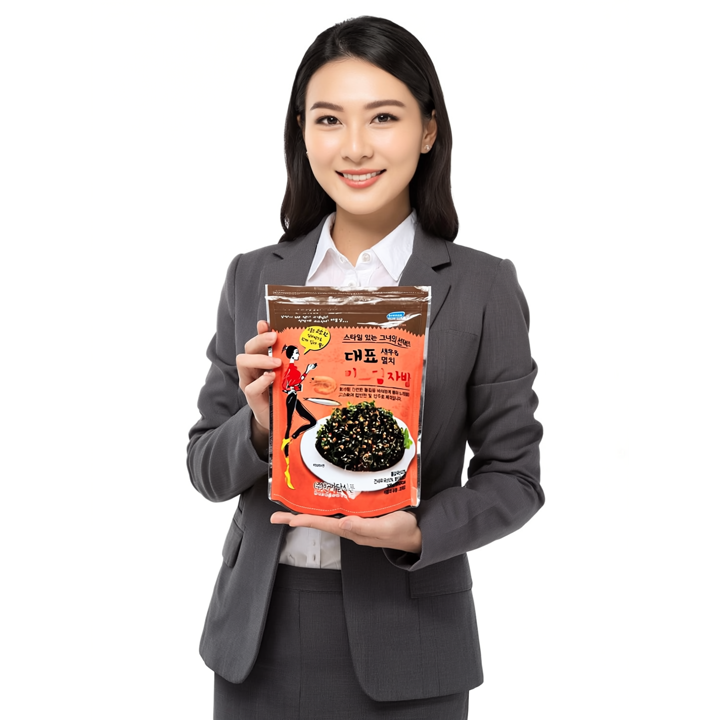 대표식품 미스김 멸치+새우 중포장 자반볶음 가정용 식당식자재 도매가 300g, 1개 - 상세 이미지 3