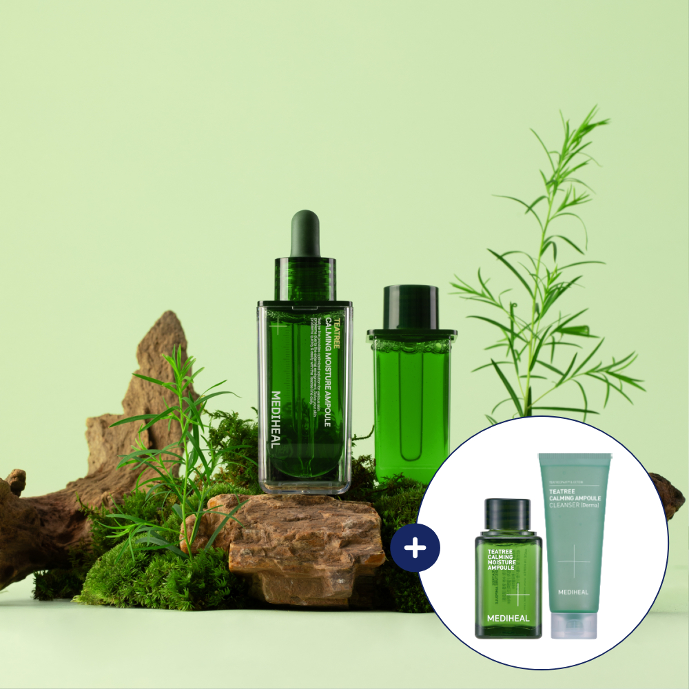 메디힐 티트리 진정 수분 앰플 50ml + 리필 50ml - 메인 이미지